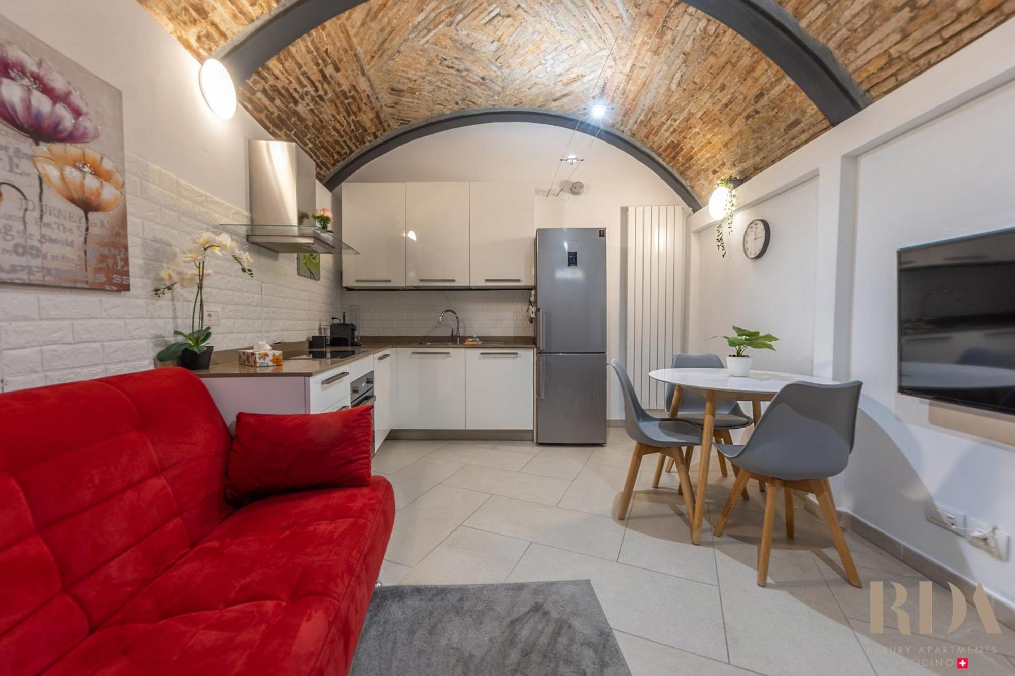 Il Rustico Rda Luxury Apartments Lago Parking Mendrisio Exteriör bild